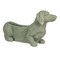 Resin Distressed Rustic Finish Dachshund Dog Indoor Outdoor Planter